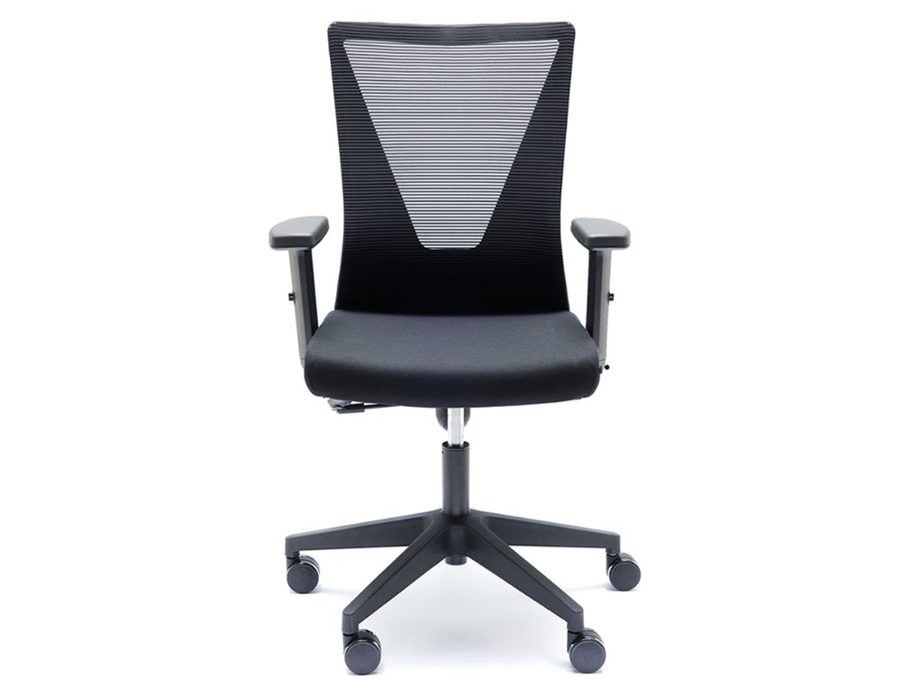 SILLA ERGONÓMICA TIRANA NEGRA